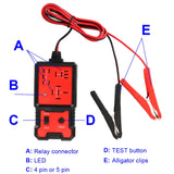 LED Indicator Light Car Relay Tester