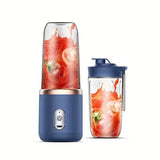 Portable Juicer with 2 Cups | USB Rechargeable Mini Blender