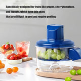 Portable Automatic Electric Fruit Peeler, Grape Peeling Machine, Electric Garlic Peeler, Multifunctional Automatic Fruit & Vegetable Peeling Machine