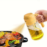 Portable 2-in-1 Oil Sprayer and Dispenser