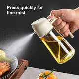 Portable 2-in-1 Oil Sprayer and Dispenser
