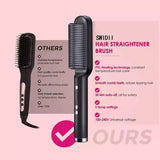 Hair Straightener Brush