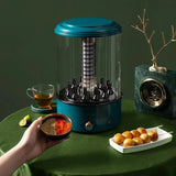 Grill Stand | BBQ Stand | Electric Rotating Grill | Household portable automatic 360° rotating smokeless barbecue machine bbq grill